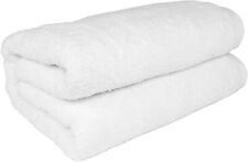 Extra Large Oversized Bath Towel 100% Cotton Bath Sheet 40x87 White picture
