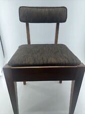 1950-60's MCM SINGER Sewing Machine STORAGE BENCH SEAT CHAIR Vintage picture
