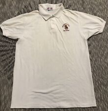 Vintage 90s Mississippi State Bulldogs Polo Shirt Adult  Jerzees NCAA Mens Sz L picture