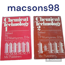 Chemical Technology Mukhlyonov 2 Volumes Mir Publishers Moscow 1964 picture