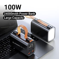 24000mAh Portable Power Bank USB-C Laptop Charger Battery Backup Power Supply picture