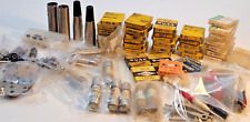 Vintage Lot Assorted Fuses Buss Littlefuse Fusetron IOR and Accessories Tools picture