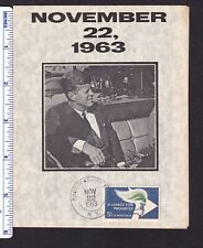 1963 John F. Kennedy Nov. 22, 1963 United States president assassinated Sarzin picture