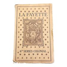  La Fayette Silversmith History Towle Mfg Company 1907 Antique Book picture