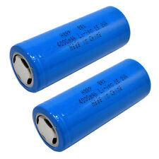 2-Pack HQRP Battery for 26650 / IMR-26650 / ICR26650 3.7V LED Flashlights picture
