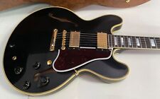 MINT 2023 Gibson Custom 1959 ES-355 Reissue Stop Bar VOS - Ebony - SAVE BIG $$$ picture