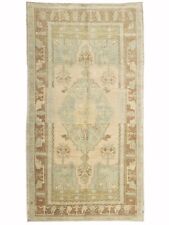 4'4''x8'6'' Faded Turkish Rug, Vintage Oushak Large Wide Runner,Entry&Foyer Rug picture