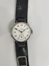 Langendorf Watch 1920-1930s Porcelain Dial Watch Vintage Swiss picture