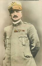 C-1915 WW1 Military Officer Hand Tint RPPC Photo Postcard 21-1995 picture