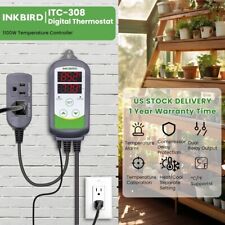 Inkbird Temperature Controller Thermostat ITC-308 Refrigerator Brewing Heating picture