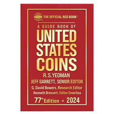 Guide Book of United States Coins 2024 (Hardcover) Red Book U.S. Coin Pricing picture