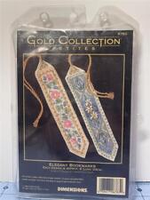 DIMENSIONS GOLD COLLECTION PETITES Counted Cross Stitch Kit ELEGANT BOOKMARKS picture