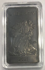 1 TROY OUNCE/OZ .999 Pure Niobium (Nb) Metal Walking Liberty/Eagle Bars/bullion picture