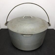 Vintage Therm-O-Craft Cookware 6 Quart Aluminum Dutch Oven Lid Hammered Finish picture
