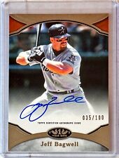 2020 Topps Tier One Prime Performers Jeff Bagwell AUTO #PPA-JBA 35/100 Astros picture