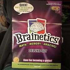 BRAINETICS DELUXE SET DVD's 1-7 Math Memory AGES 9-99 Complete (MSRP $179) picture
