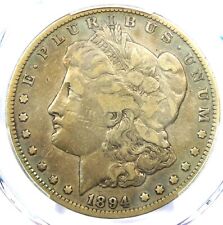 1894-P Morgan Silver Dollar $1 Coin 1894. Certified PCGS Fine Detail - Rare Date picture
