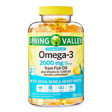 Spring Valley Maximum Care Omega-3 from Fish Oiln Dietary Supplement ,120 Count picture