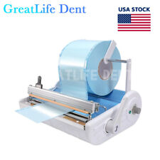 USA Stock 110V 500W Dental Sterilization Disinfection Bag Sealing Machine Sealer picture