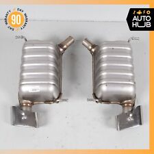 12-15 Mercedes R172 SLK250 M271 Exhaust Muffler Mufflers Right and Left Set OEM picture