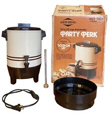 Vintage Westbend Party Perk Automatic Coffeemaker 12 To 22 Cups picture