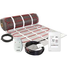 LuxHeat Mat Kit 120v (10-150sqft) Electric Radiant Floor Heating System Tile and picture