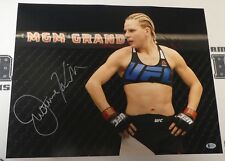 Justine Kish Signed 16x20 Photo BAS Beckett COA UFC 195 2016 Picture Autograph 1 picture