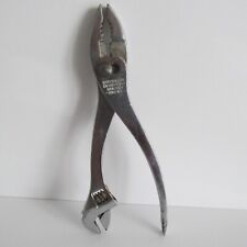 Vintage DIAMALLOY Handy Boy Duluth DH 16 Adjustable Wrench Combo Pliers USA picture