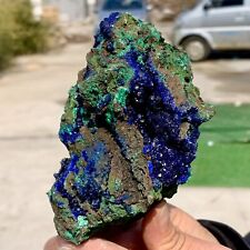 377G BEST NATURAL Azurite/Malachite crystalminerals specimens picture