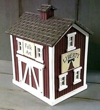 New Americana Folk Art Liberty Country Barn By JD Courson ooak picture