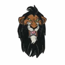 Disney Scar Lion King Embroidered Iron On Patch - Officially Licensed 006-H picture