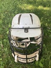 Vintage Play Lax Lacrosse Helmet Model plm 095-1 white Adult Size nocsae ncaa picture