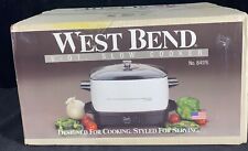 West Bend 6 qt Slow Cooker 84176 White Sealed New Old Stock Vintage picture