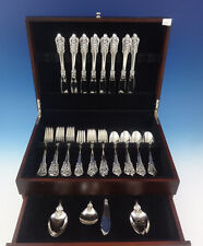 Grande Baroque by Wallace Sterling Silver Flatware Set Service 36 Pieces picture