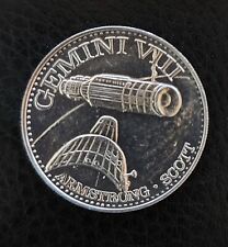 GEMINI VIII Mission NASA Vintage Space Program Medallion Medal Challenge Coin picture