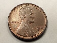 1912-S BU RB Brilliant Uncirculated Lincoln Cent - GREAT LOOKER picture