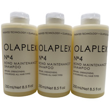 Olaplex Shampoo No.4 BOND MAINTENANCE 8.5oz / 250ml     * PACK OF 3 BOTTLES * picture