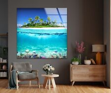 Landscape View Tempered Glass Wall Art picture