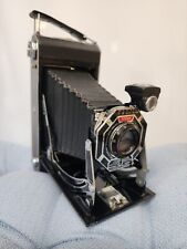 1930s Kodak Six-16 Octagonal Art Deco Folding Camera 126mm f6.3 Lens picture