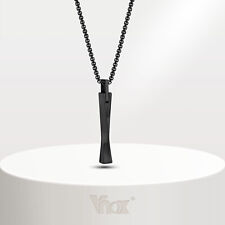 Vnox Geometric Mobius Bar Pendant Necklaces for Men Anti Scratch Tugnsten picture