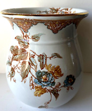 Antique Rare Doulton Burslem Floral Large Vase  