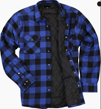 Buffalo Plaid Shirt Jacket - 80% Cotton / 20% Polyester -  Insulated Lining picture