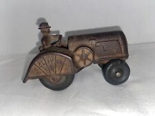 Vintage 1938 Arcade Hubley OLIVER Cast Iron Orchard Tractor picture