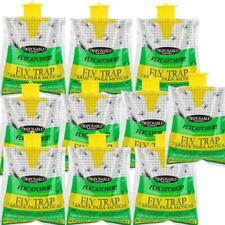 10 pack Outdoor Fly Traps Bundle - Disposable, Hanging Outdoor  picture
