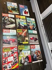 Speed Mechanics Lot Of 11 Magazines From 1954 & 1955 picture