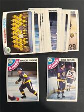 1978-79 OPC O-Pee-Chee Los Angeles Kings Team Set 28 Cards NM/MT+ Dave Taylor RC picture