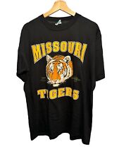 Vintage 90s Missouri Tigers T-Shirt Mens L 1993 Tiger Graphic  University Rare  picture