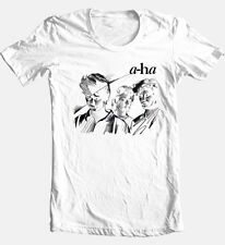 A-HA Retro Vibes Graphic Tee - Iconic 80s Synthpop Band T-Shirt - Retro T-shirt picture