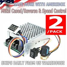 2PC DC 10-55V MAX 60A PWM Motor Speed Controller CW CCW Reversible 12V 24V 36V picture