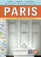 Knopf Mapguides: Paris: The City in Section-by-Section Maps (Knopf Cityma - GOOD picture